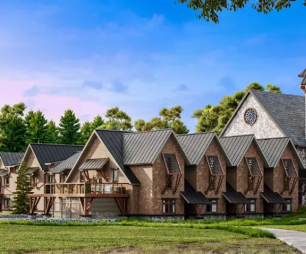 Historic brick mill building adaptive reuse project reference