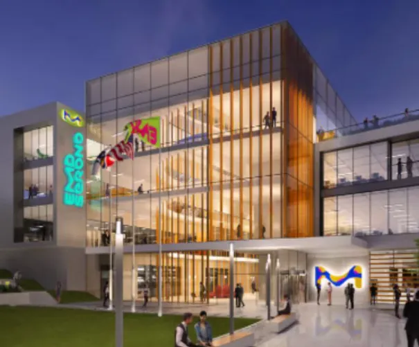 Life science research building project reference